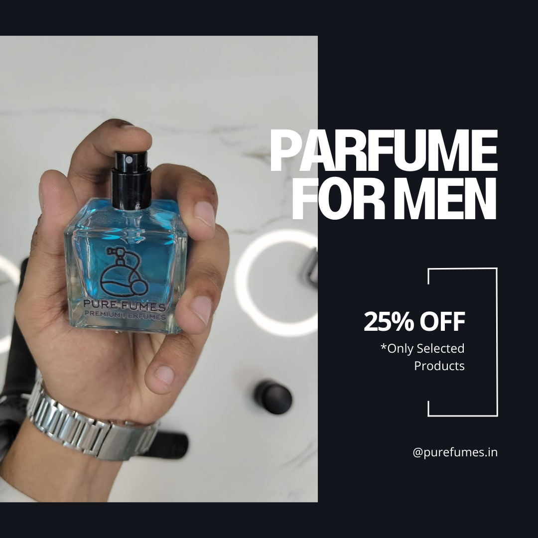 "PURE FUMES Winter Spice Perfume, with warm notes of cinnamon and amber."